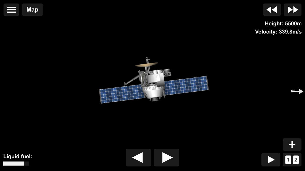 Advanced  Dish Satellite Spaceflight Simulator