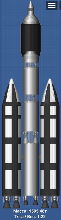 Advanced Rocket for Spaceflight Simulator • SFS UNIVERSE