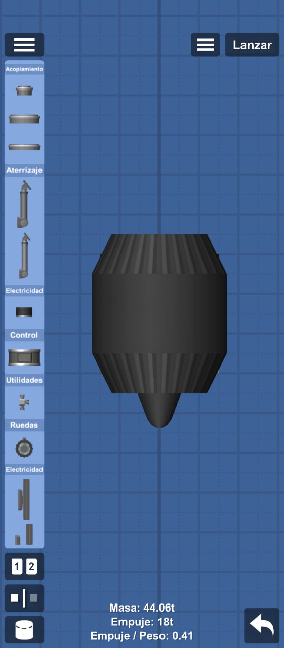 Aerospike K-1 for Spaceflight Simulator