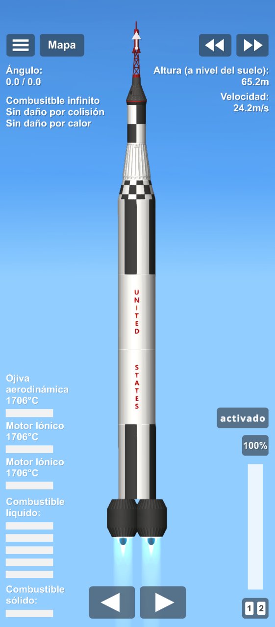 Aerospike K-1 Spaceflight Simulator