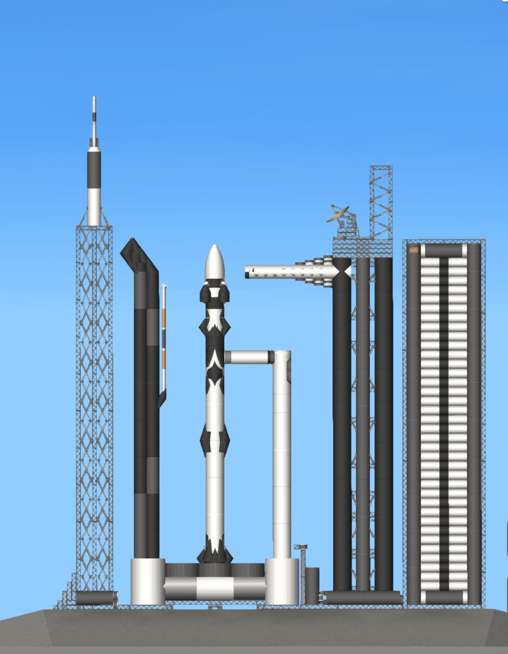 Aether II improved pad Spaceflight Simulator