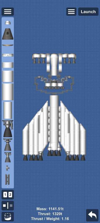 AL-1 (NO DLC) Blueprint for Spaceflight Simulator / SFS BP