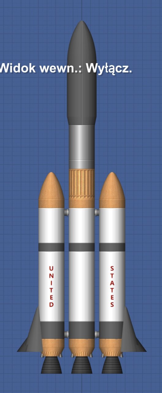 Alpha (α) heavy rocket Spaceflight Simulator
