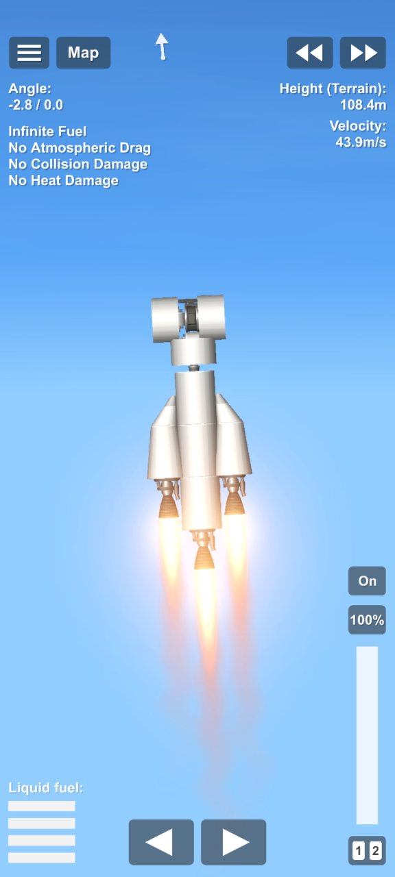 Alpha Probe With Rocket Spaceflight Simulator