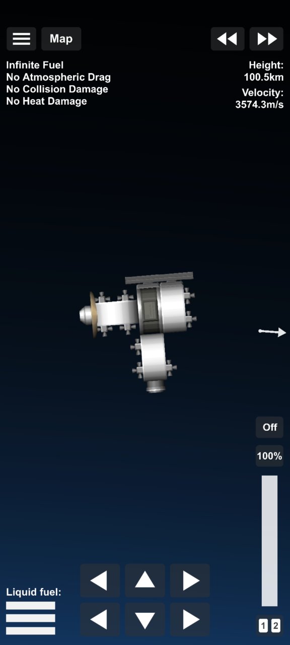 Alpha Probe With Rocket Spaceflight Simulator