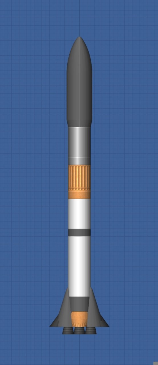 Alpha (α) rocket for Spaceflight Simulator