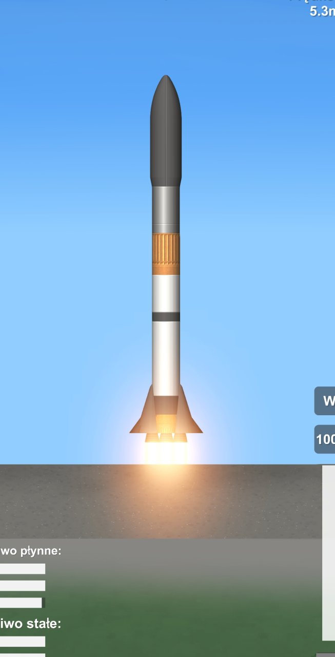 Alpha (α) rocket Spaceflight Simulator