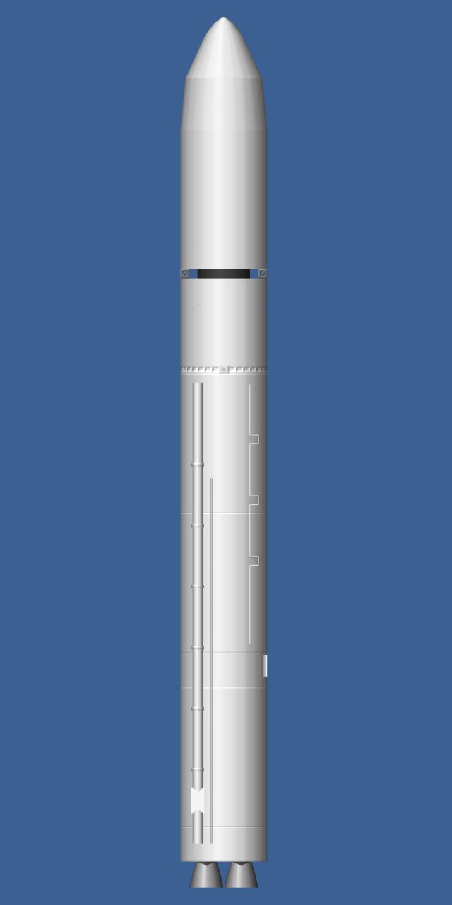 Antares Cygnus Blueprint for Spaceflight Simulator / SFS BP