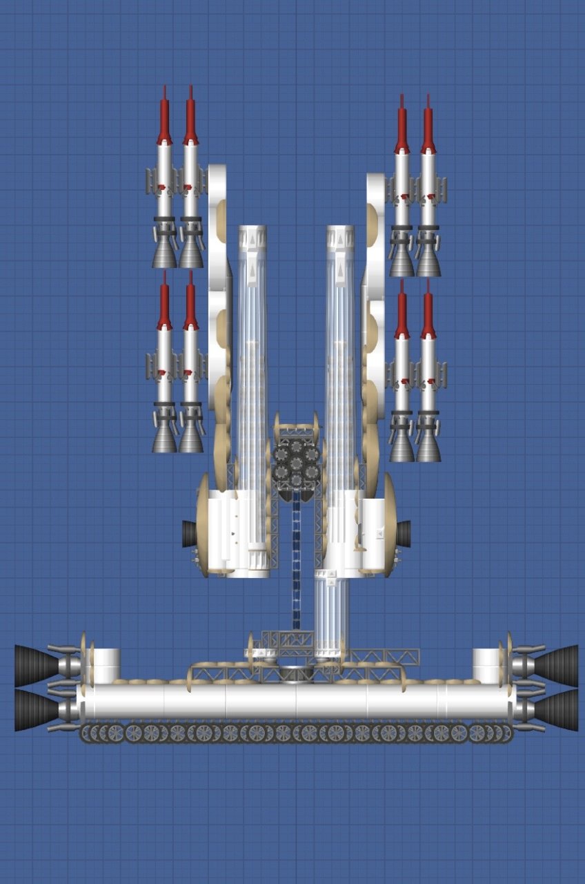 Anti air + rockets Spaceflight Simulator