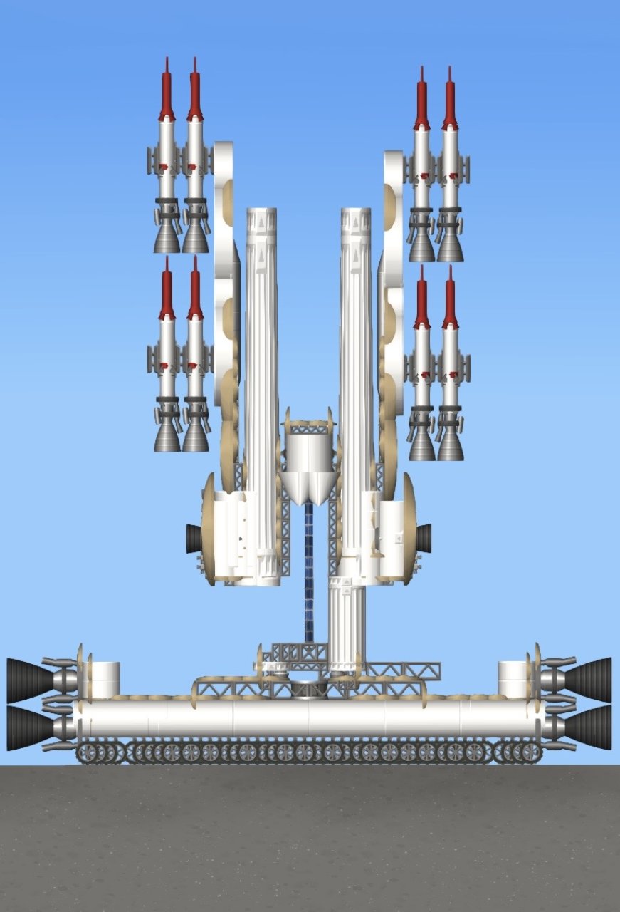 Anti air + rockets Spaceflight Simulator