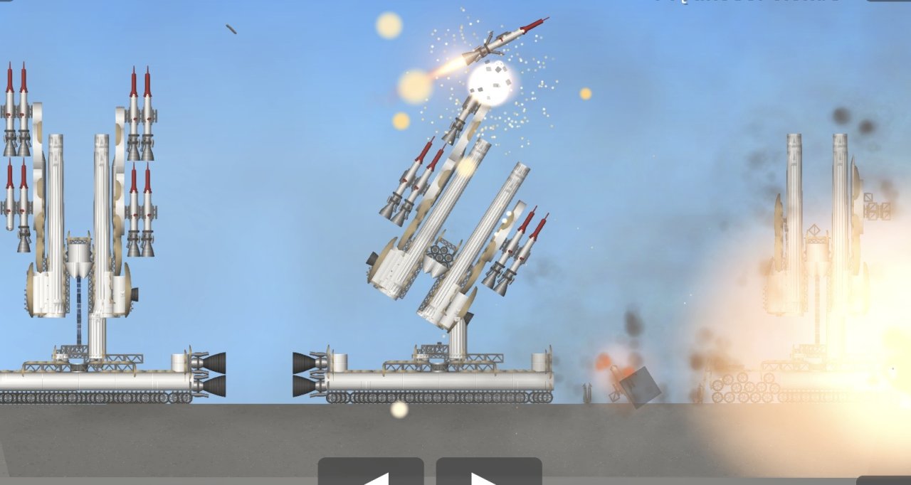 Anti air + rockets Spaceflight Simulator