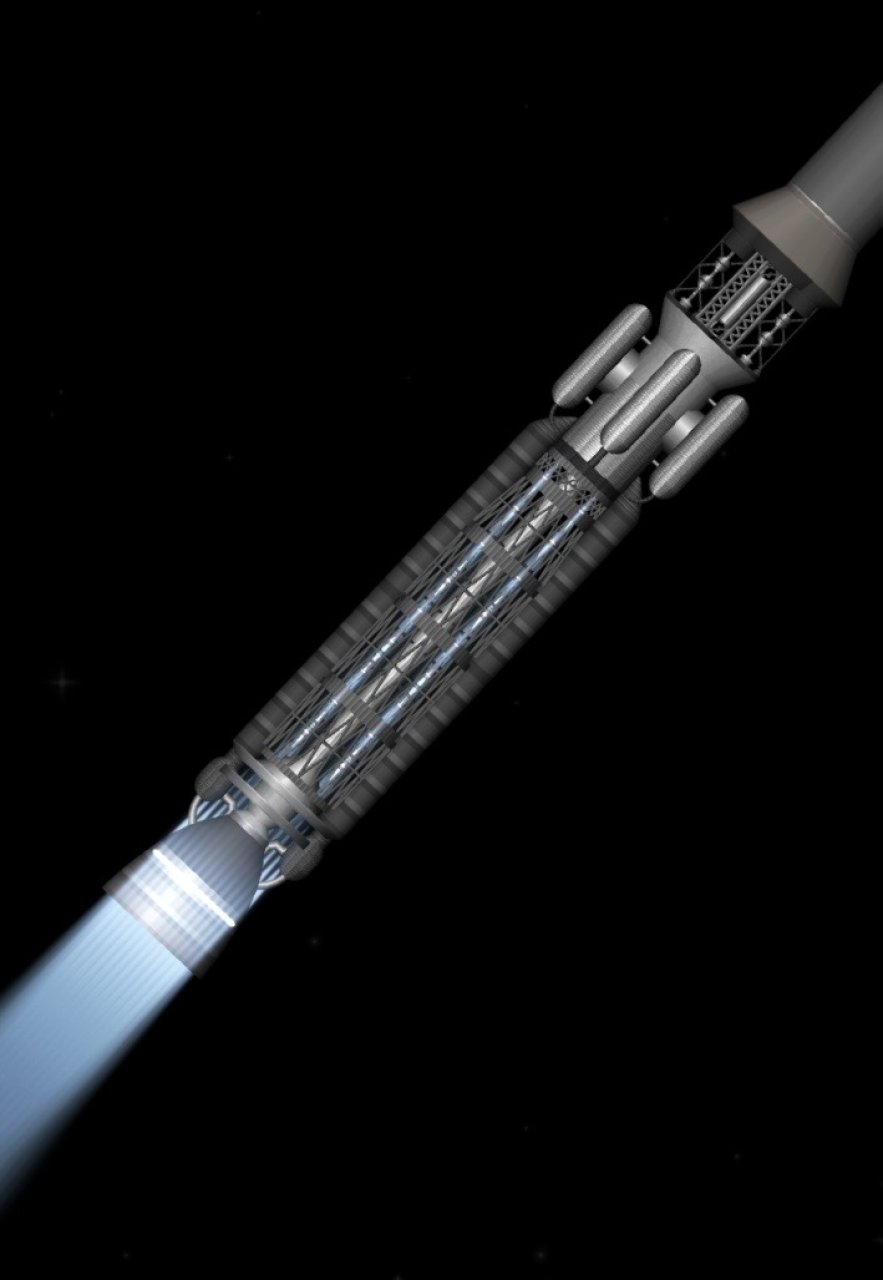 Anti-matter fusion engine Spaceflight Simulator