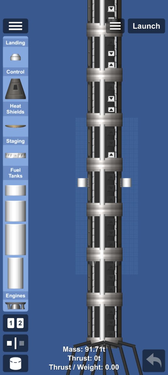 AntiMatter engine but very op Spaceflight Simulator
