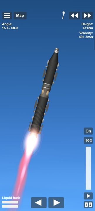 Antimatter rocket Blueprint for Spaceflight Simulator / SFS BP