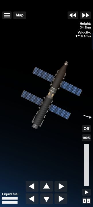 Antimatter rocket Blueprint for Spaceflight Simulator / SFS BP