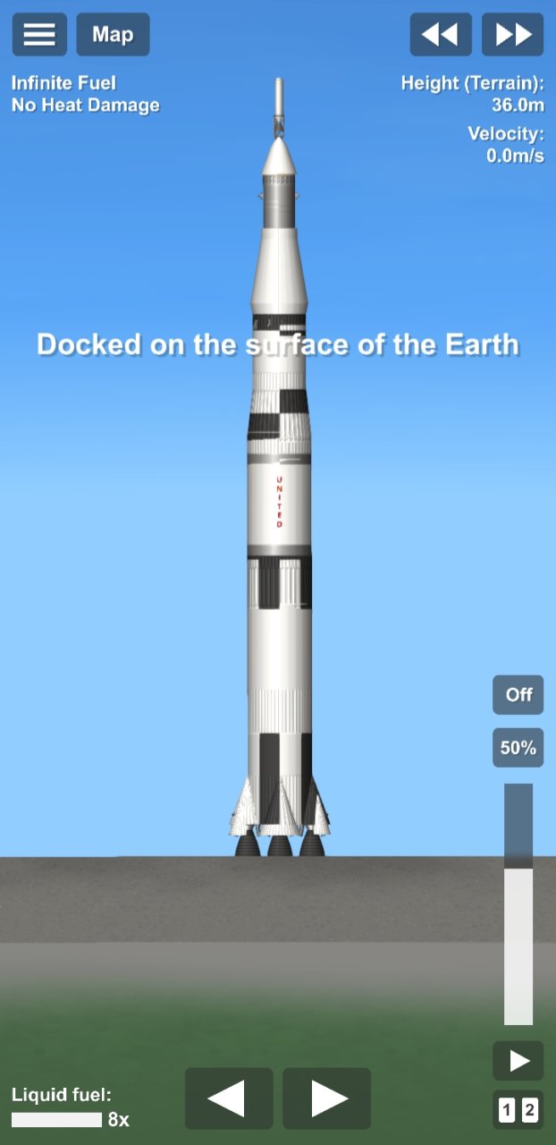 Apollo 11 mobile Spaceflight Simulator