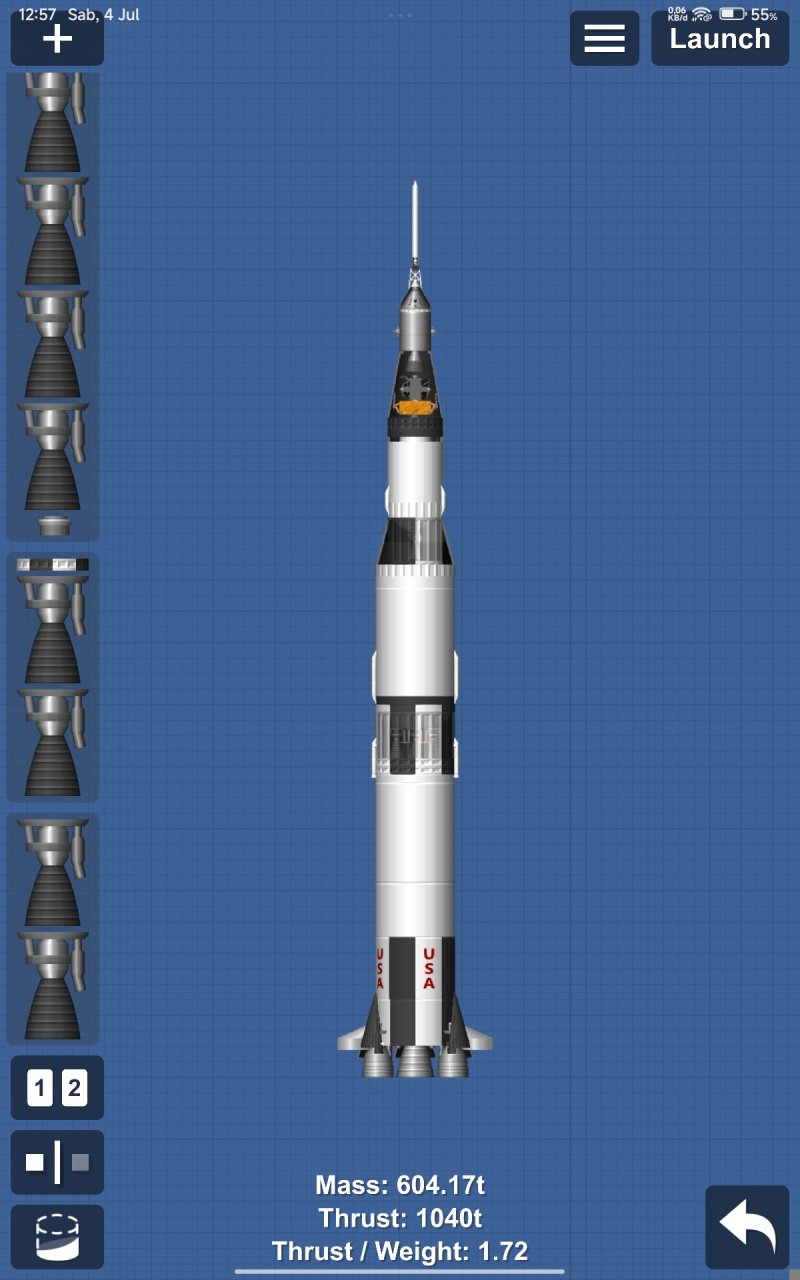 Apollo 11/ Saturn V Spaceflight Simulator