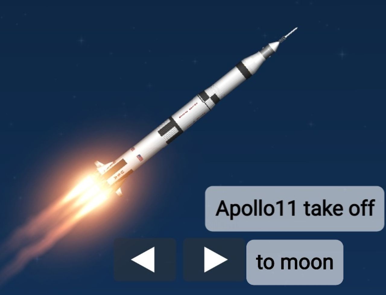 Apollo 11 (saturnV) Blueprint for Spaceflight Simulator / SFS BP