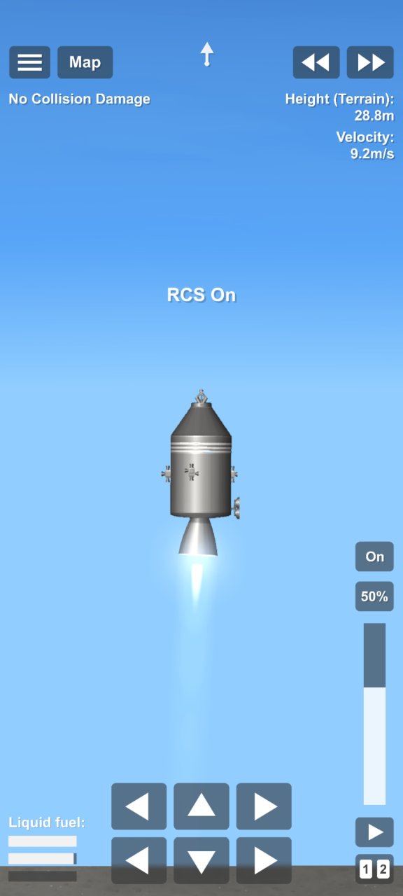 Apollo Command Module Spaceflight Simulator