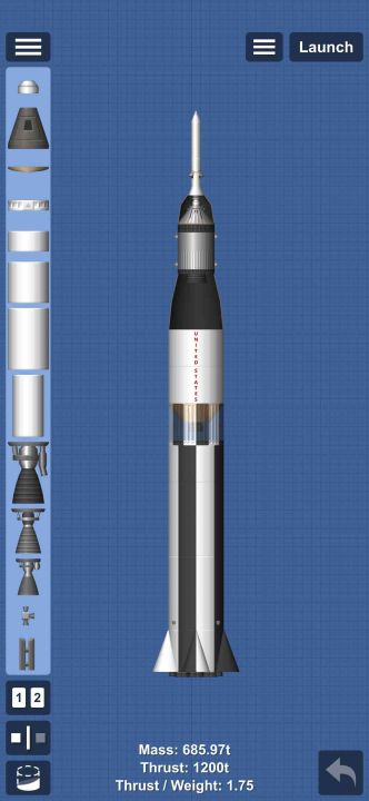 APOLLO SOYUZ ROCKET for Spaceflight Simulator • SFS UNIVERSE