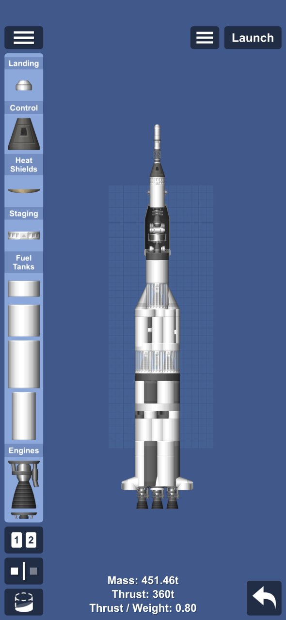 Apolo 11 for Spaceflight Simulator