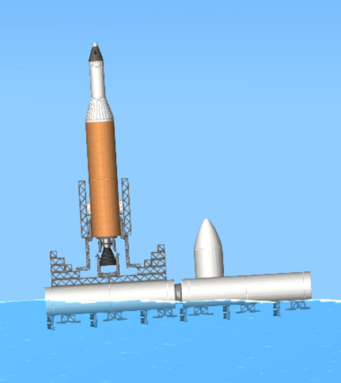 Aqua Launcher Spaceflight Simulator
