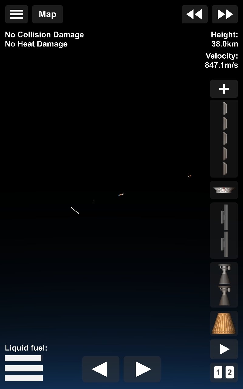 Ares 1 W/ orion Spaceflight Simulator