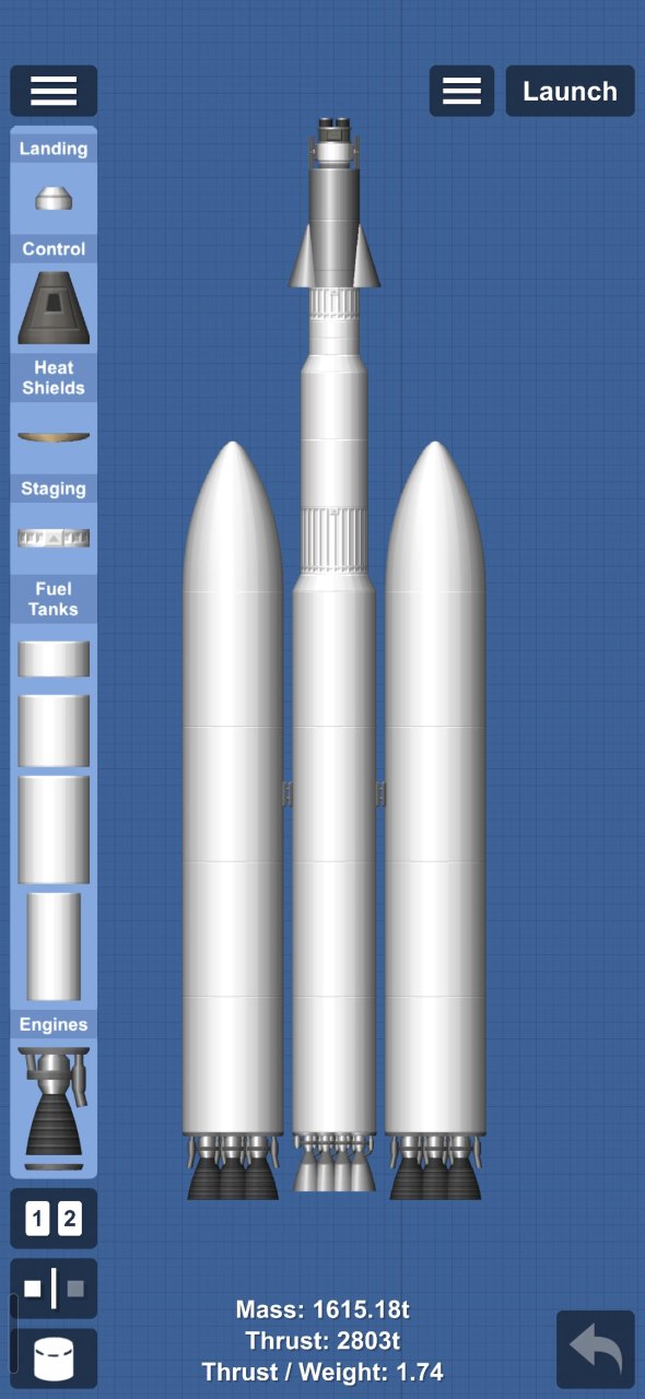 Ares Heavy-Lifter (Areography) Spaceflight Simulator
