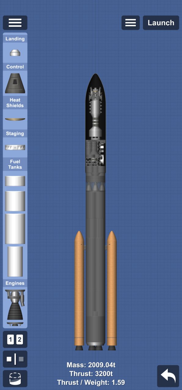 Ariane-1 for Spaceflight Simulator