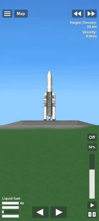 Ariane 5 Blueprint for Spaceflight Simulator / SFS BP