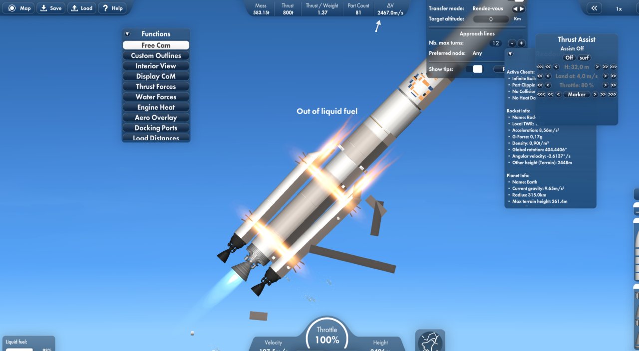 Ariane 6 Spaceflight Simulator