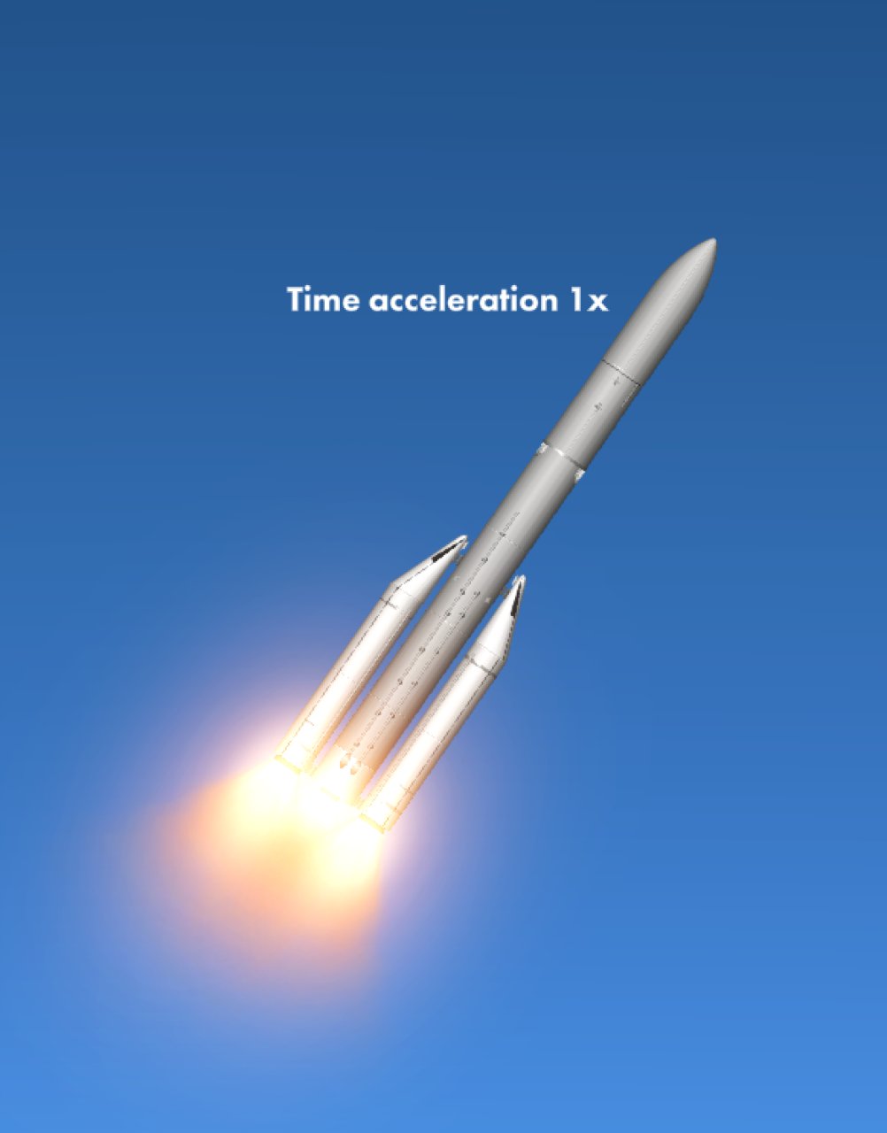 Ariane 6 Spaceflight Simulator