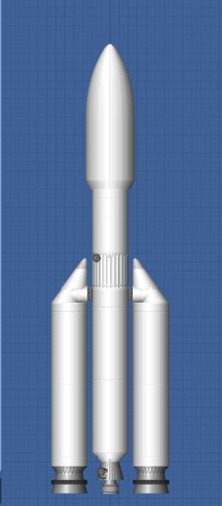 Arine 5 Blueprint for Spaceflight Simulator / SFS BP