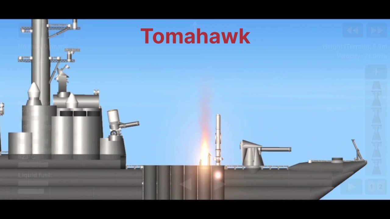 Arleigh Burke-class destroyer Spaceflight Simulator