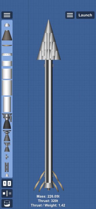 Arrow Blueprint for Spaceflight Simulator / SFS BP