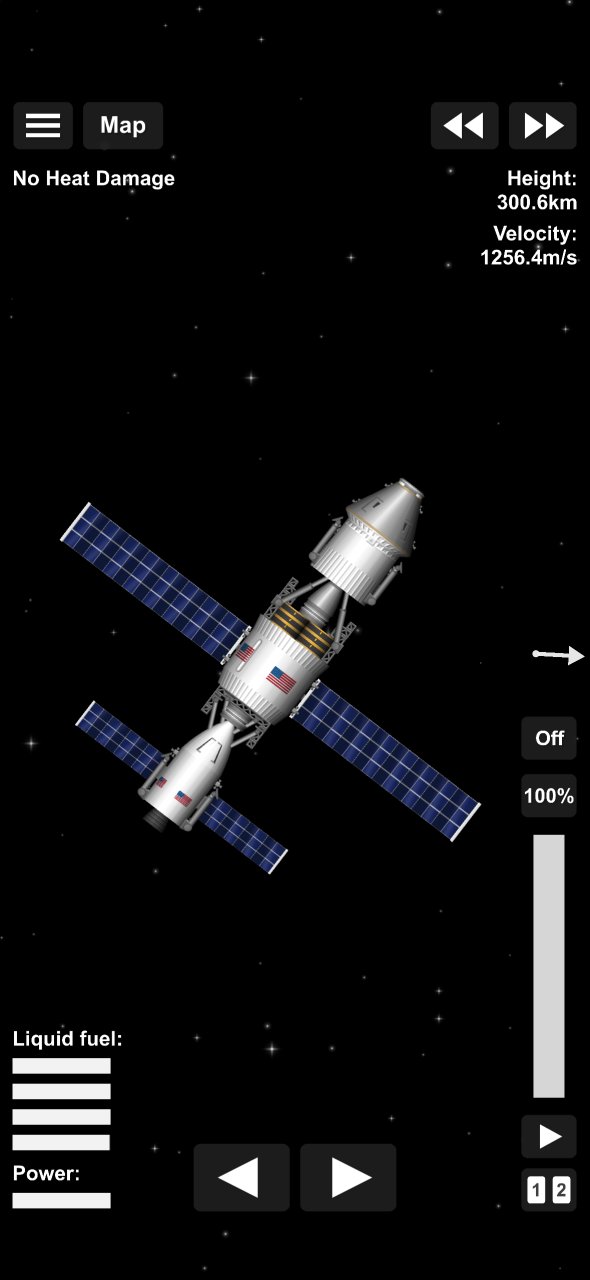 Artemis II Rocket Spaceflight Simulator