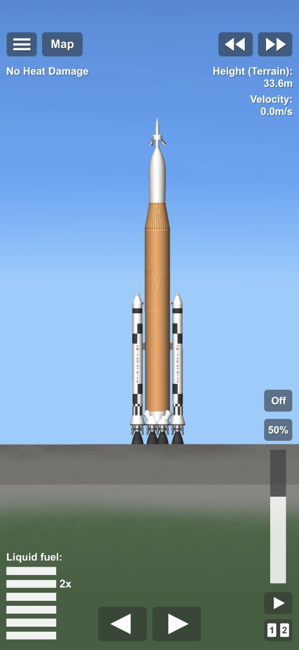ARTEMIS II SLS Spaceflight Simulator