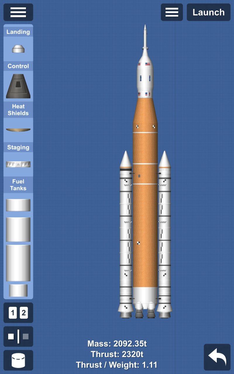 Artimis 1 Spaceflight Simulator