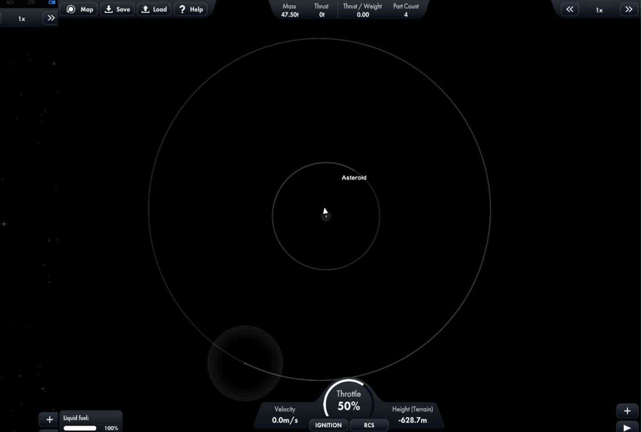 Asteroid for SFS Blueprint for Spaceflight Simulator / SFS BP