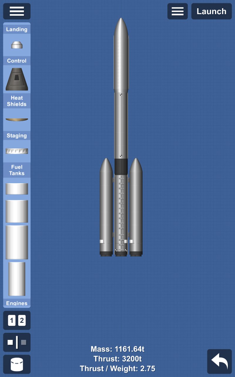 Astral 1 Heavy(My Own Rocket) for Spaceflight Simulator