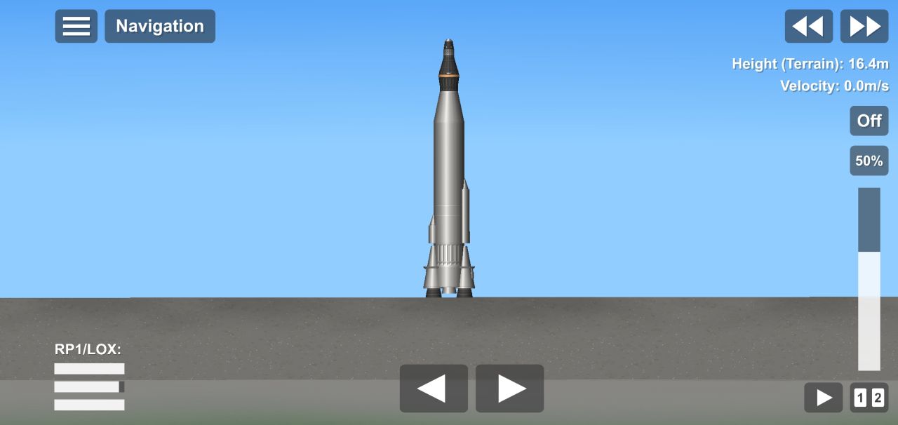 Atlas D Mercury Blueprint for Spaceflight Simulator / SFS BP