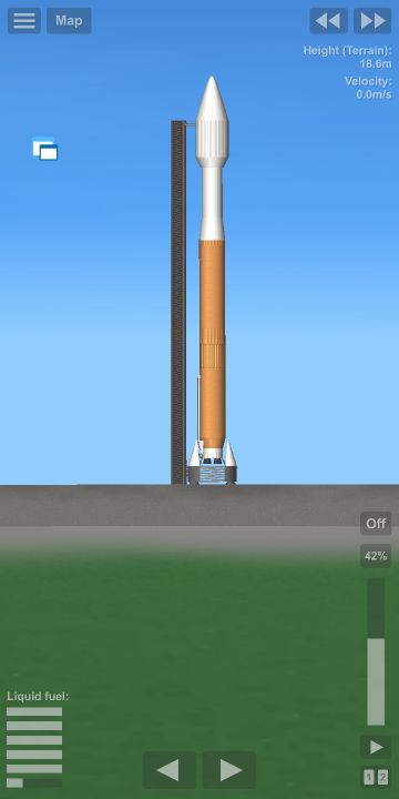 Atlas V 401 Blueprint for Spaceflight Simulator / SFS BP