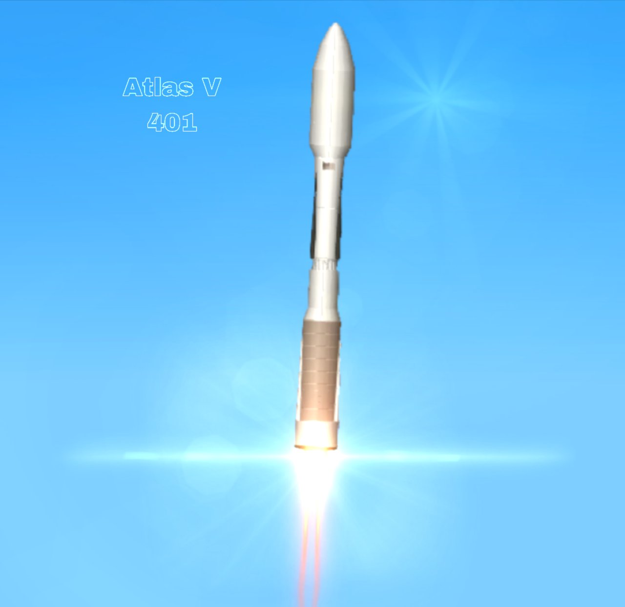 Atlas V 401 for Spaceflight Simulator