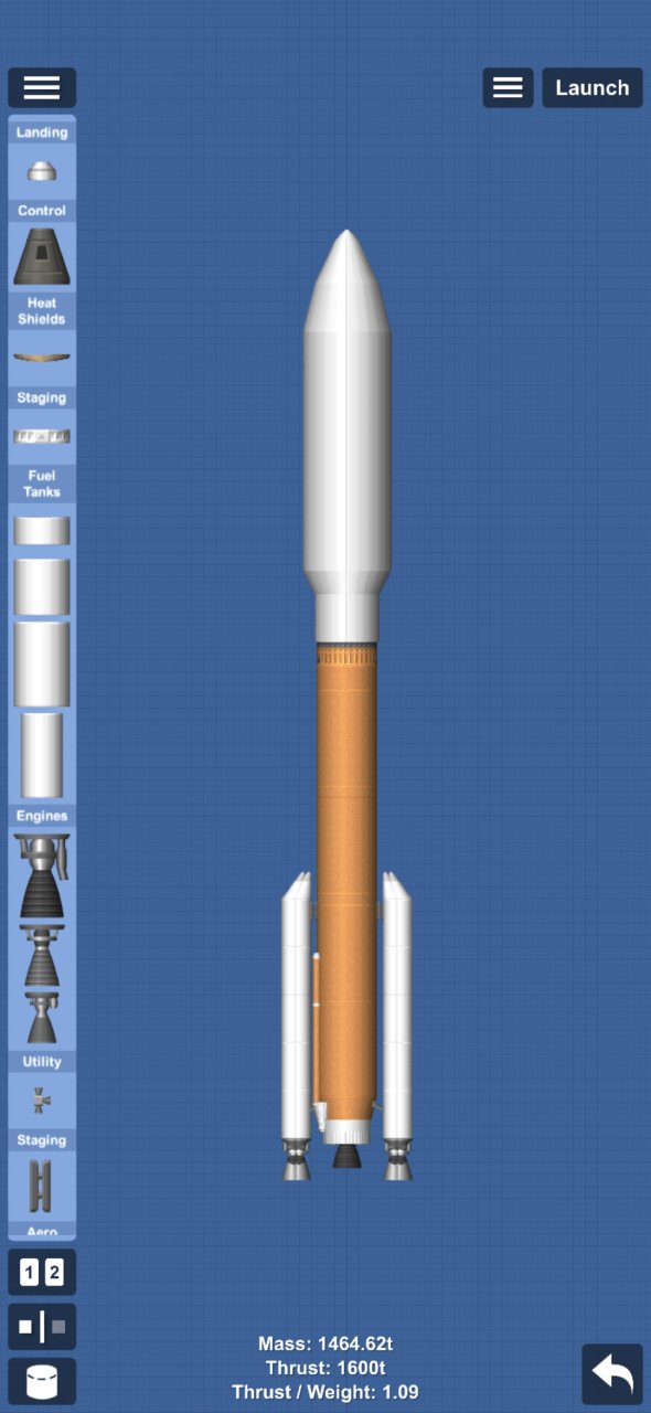 Atlas V and Perseverance Rover Spaceflight Simulator