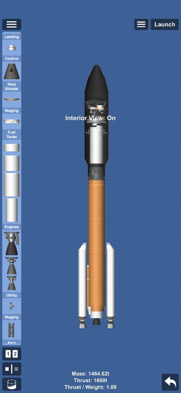 Atlas V and Perseverance Rover Spaceflight Simulator
