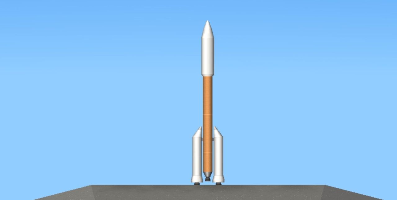 Atlas V - Cargo Blueprint for Spaceflight Simulator / SFS BP