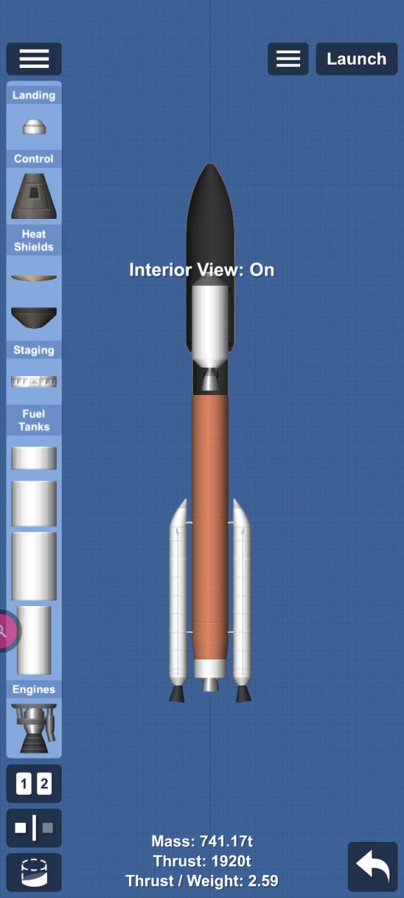 Atlas V Spaceflight Simulator