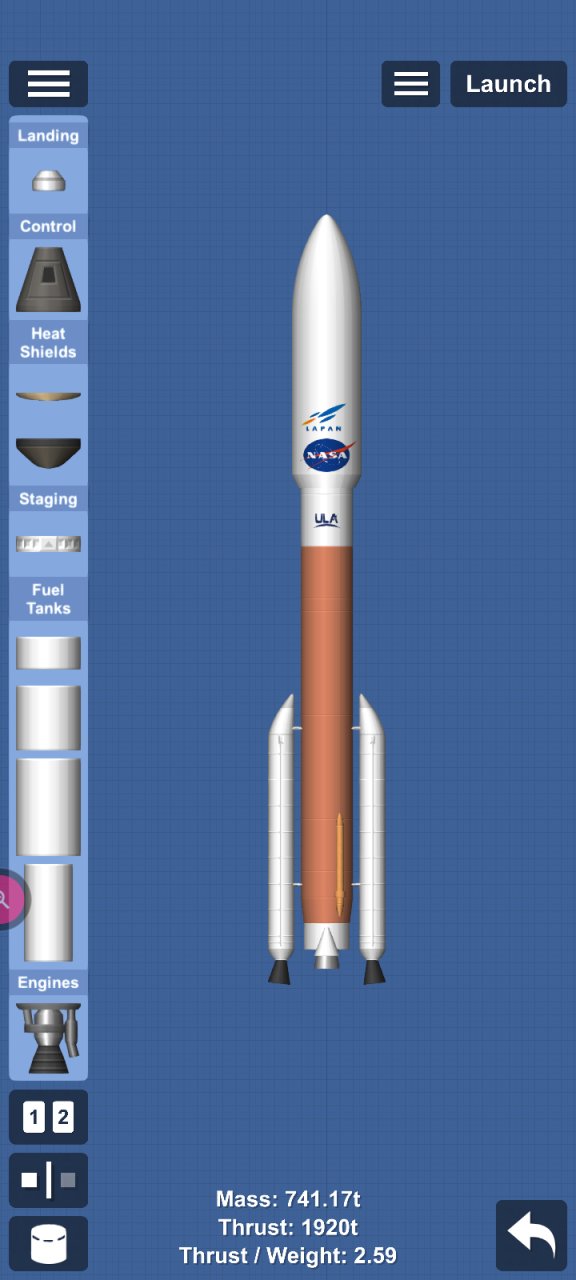 Atlas V Spaceflight Simulator