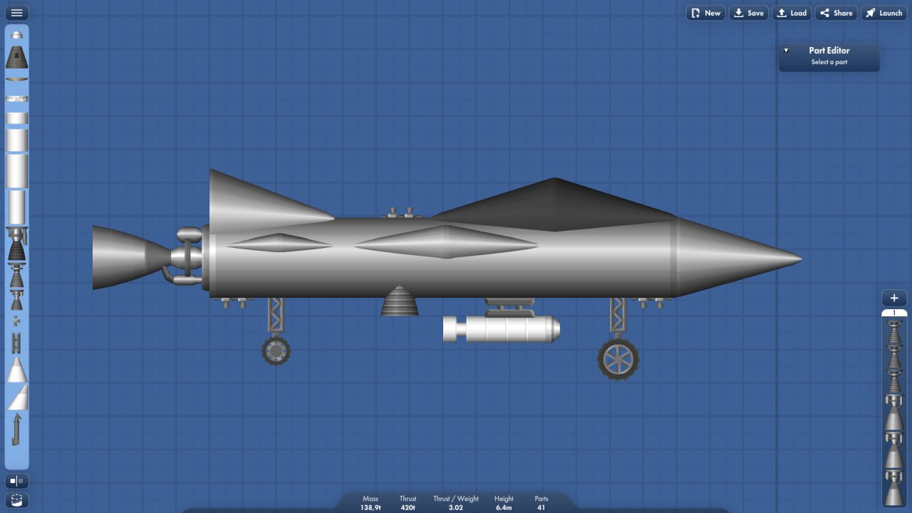 Attack Aircraft test Spaceflight Simulator