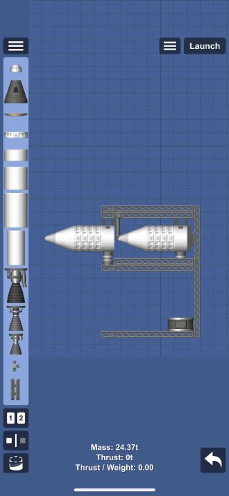 Tank Blueprint for Spaceflight Simulator / SFS BP